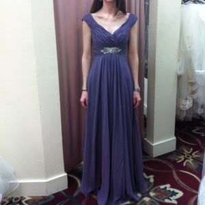 Lavender Bridesmaid Dress by Allure Bridal